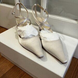 Aeyde “Salome” Satin Pumps – (Size 35.5)